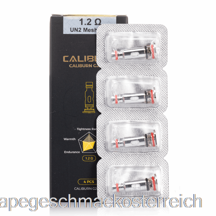 Uwell Caliburn G2 Ersatzspulen 1,2 Ohm G2 Meshed-H Spulen Vape-Geschmack